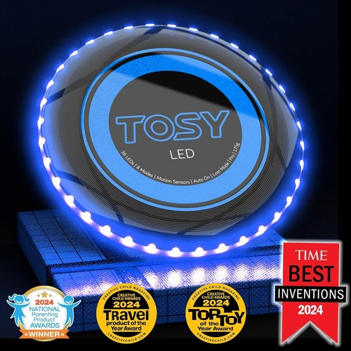 Tosy flying disc - disc, led